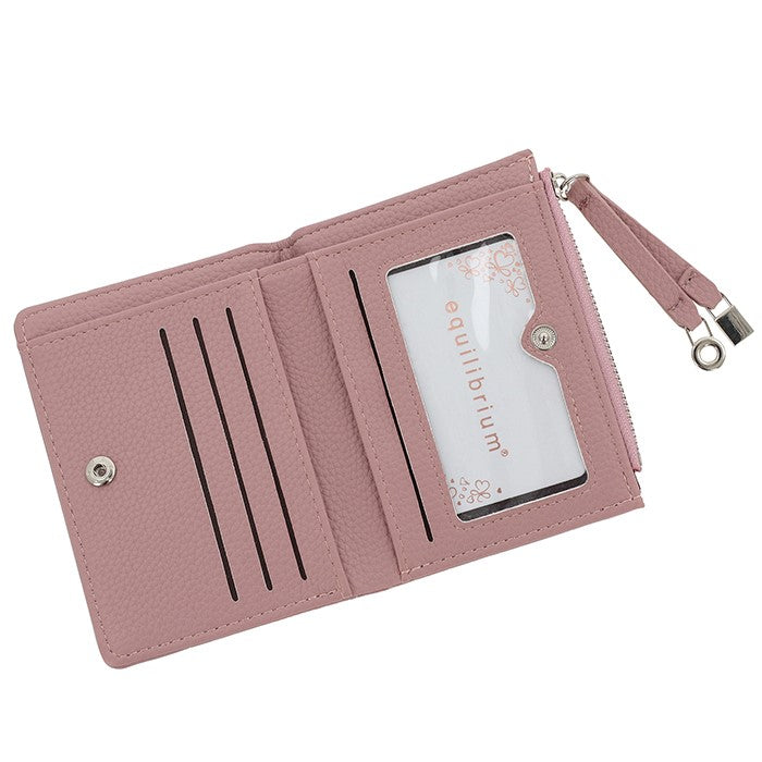 Equilibrium Ladies Purse With Charms - Small - Pink