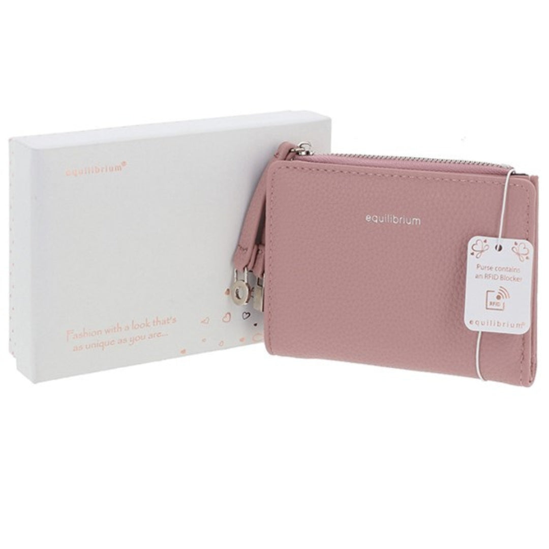 Equilibrium Ladies Purse With Charms - Small - Pink
