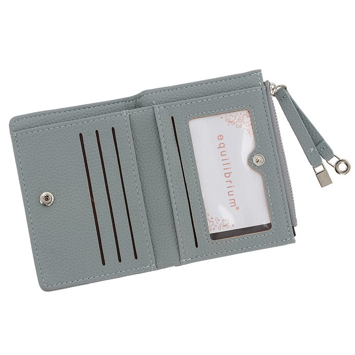 Equilibrium Ladies Purse With Charms - Small - Grey