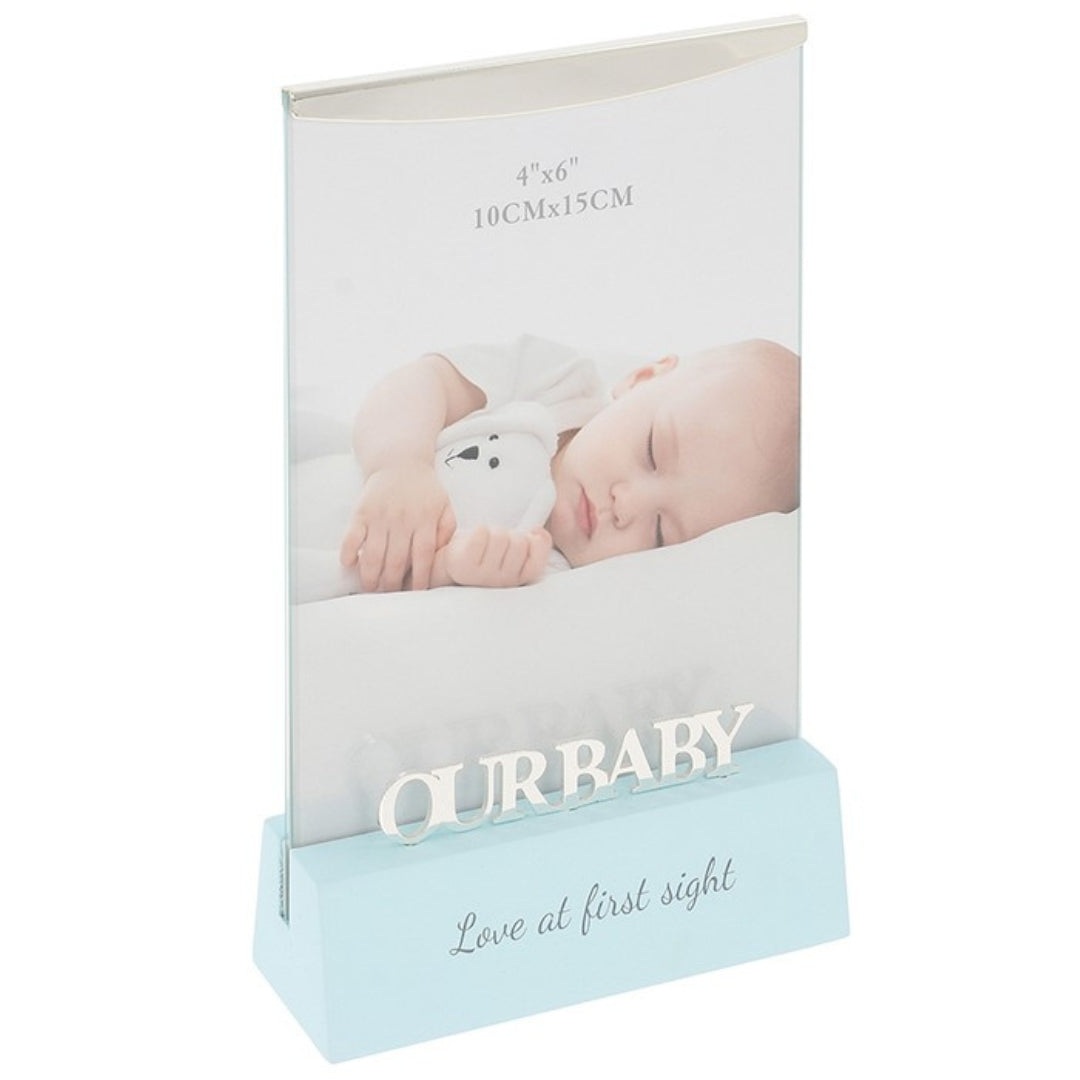 Shudehill Photo Frame 10 x 15cm - Our Baby Blue