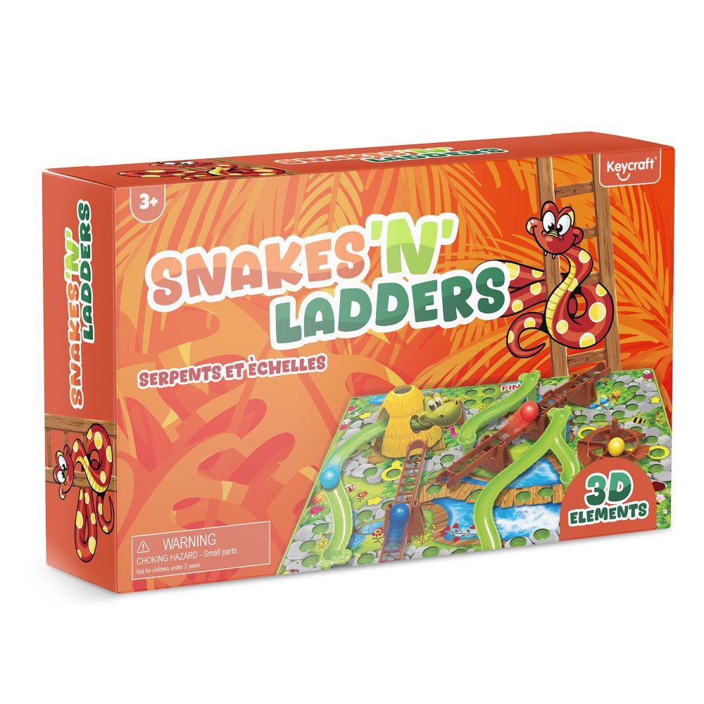 Keycraft Snakes 'N' Ladders - 3D Elements +3y