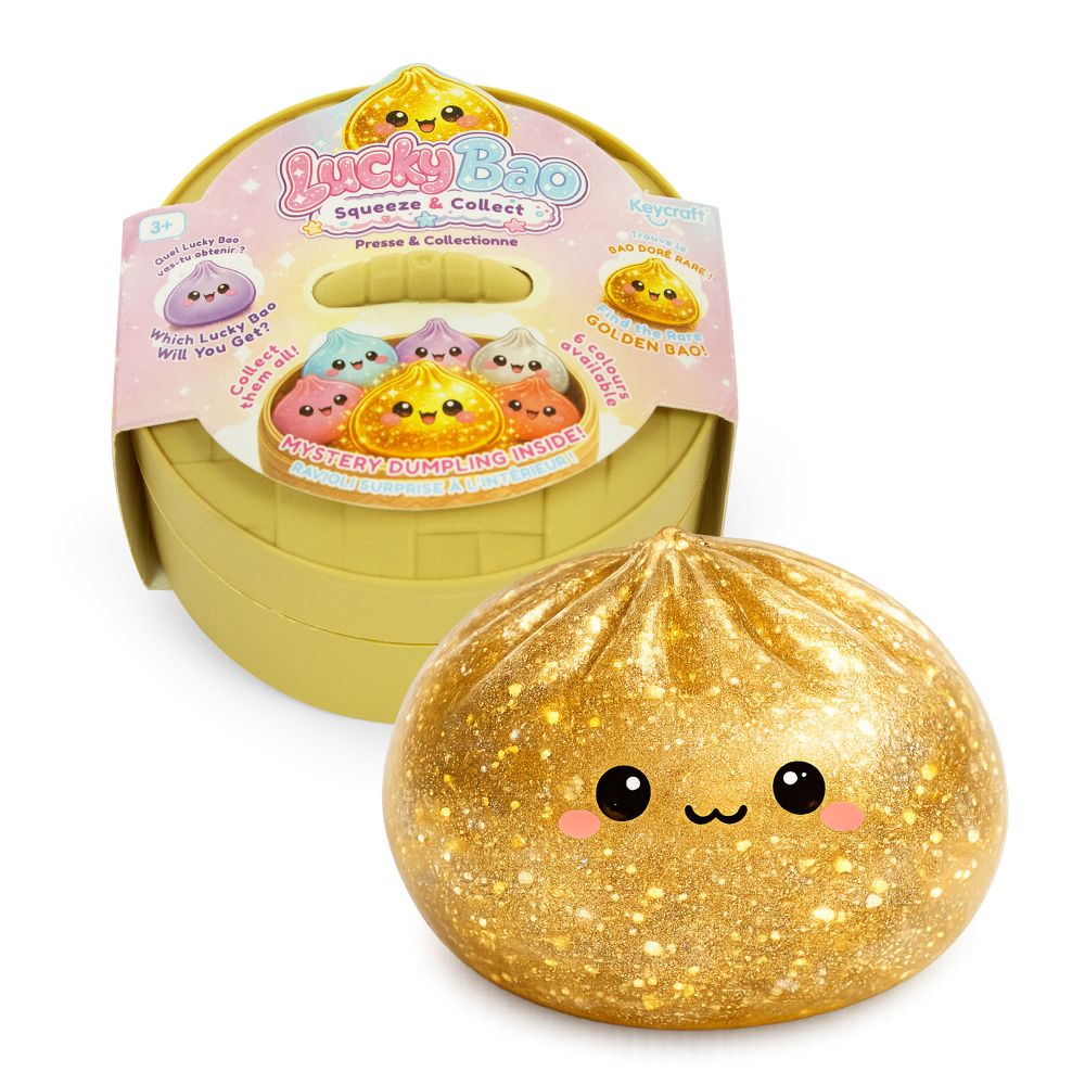 Keycraft Lucky Bao Mystery Squishy Dumpling x 1pc Assortment