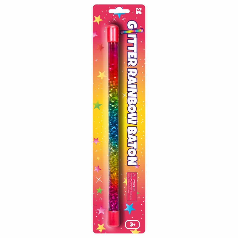 Glitter Rainbow Baton ( wand )