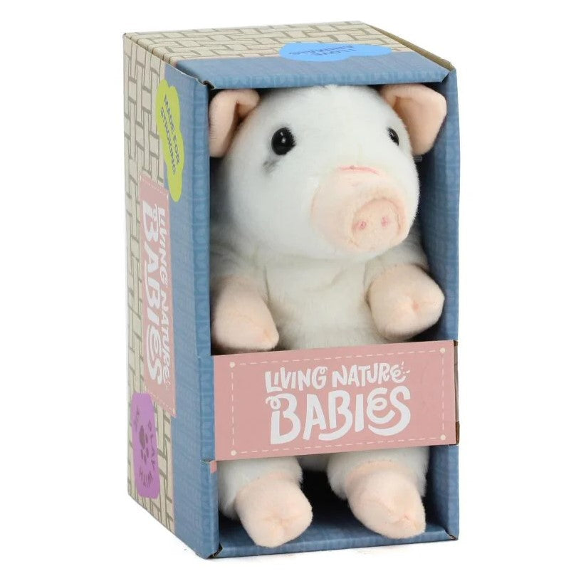 Keycraft Living Nature Baby Piglet 16 x 10cm