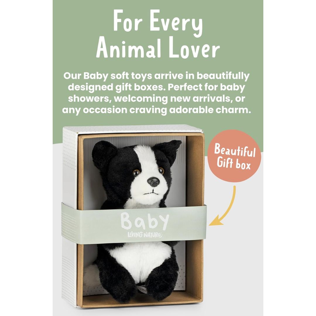 Keycraft Living Nature Baby Border Collie 16cm