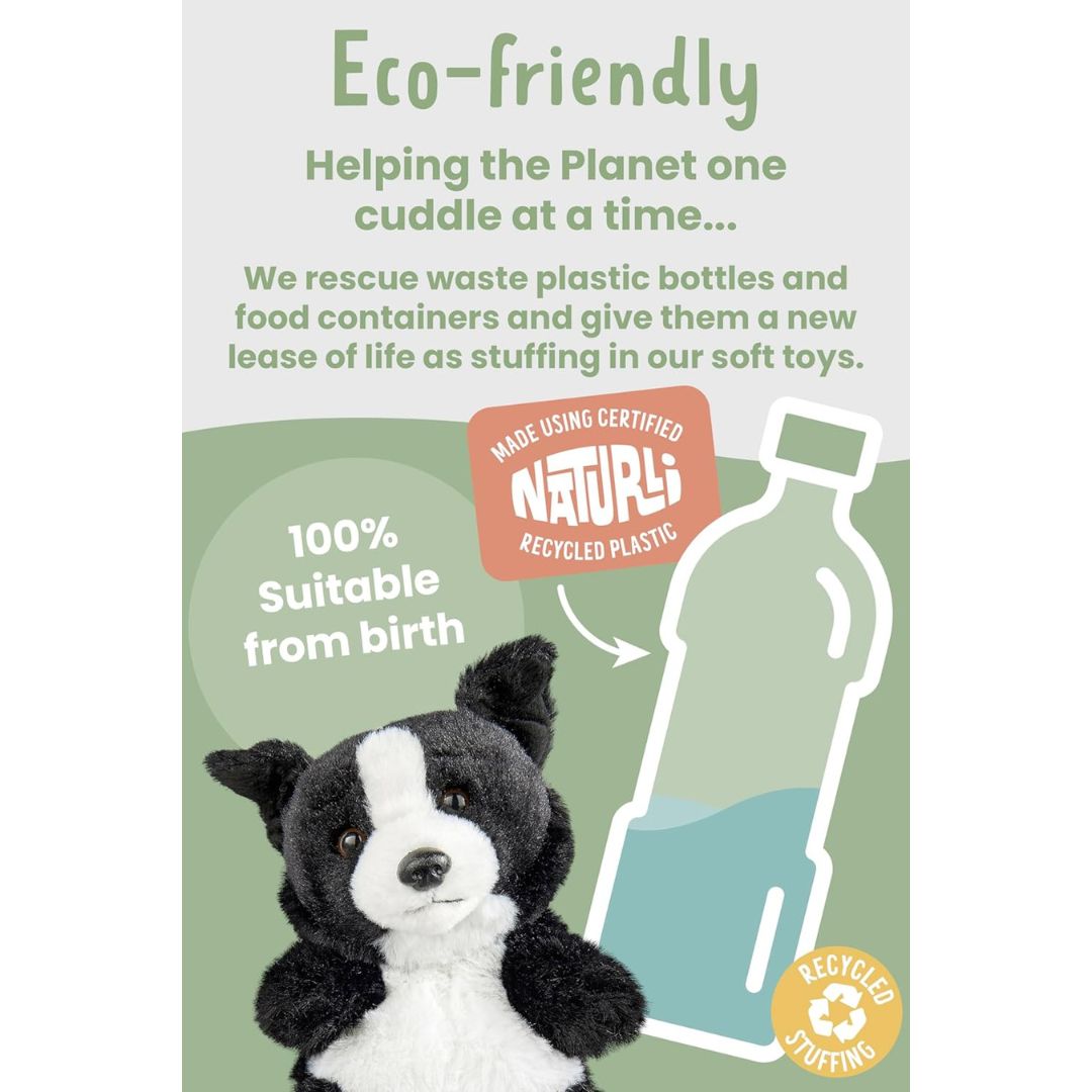 Keycraft Living Nature Baby Border Collie 16cm