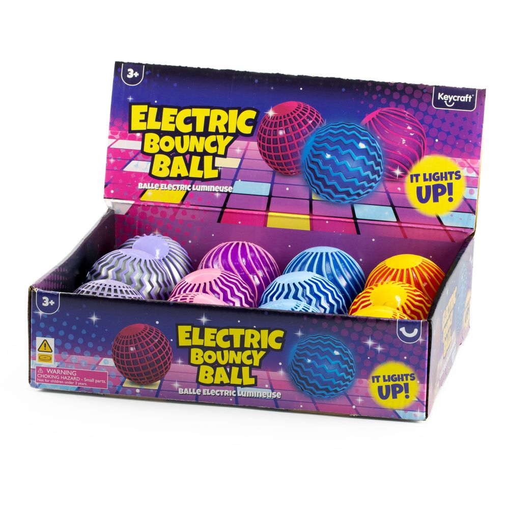Keycraft Electric Bouncy Ball x 1pc Assortment