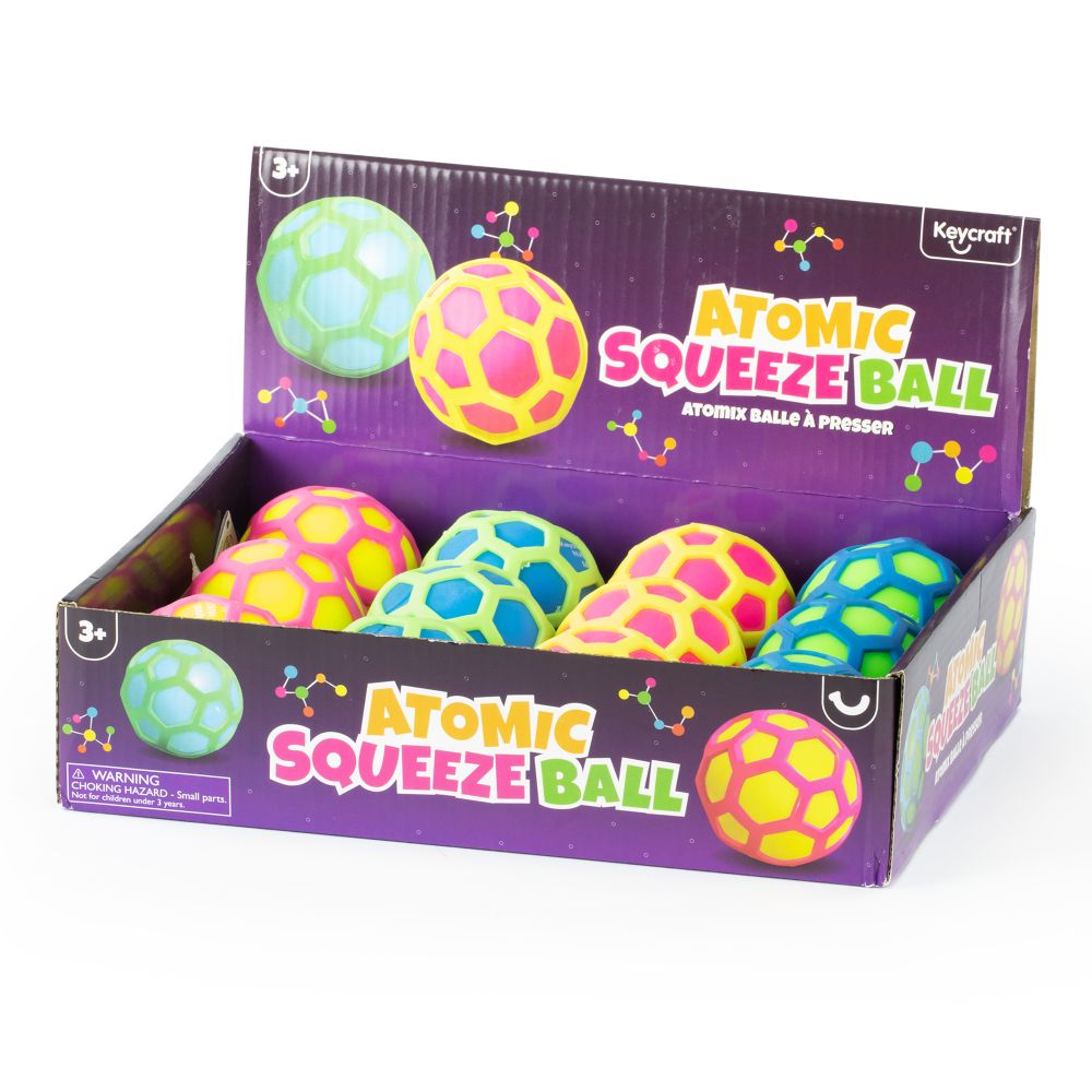 Keycraft Atomic Squeeze Ball x 1pc Assortment