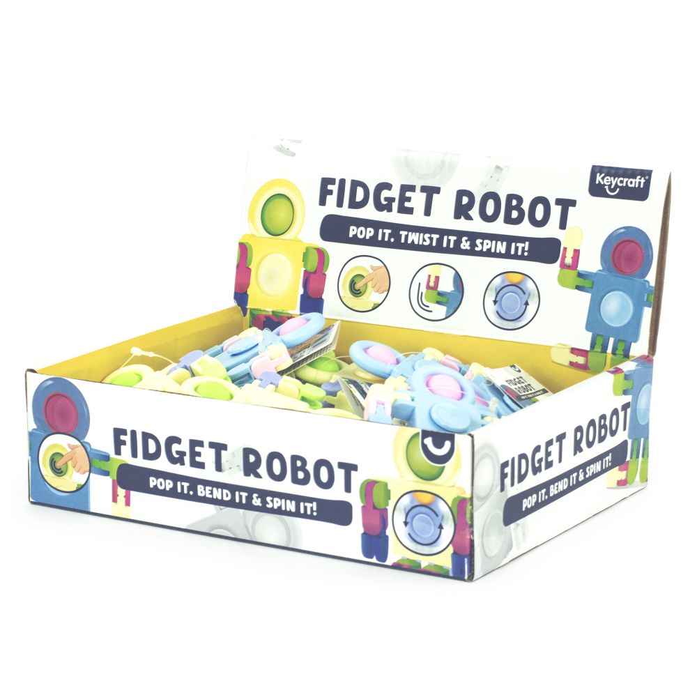 Keycraft Fidget Robot x 1pc Assortment