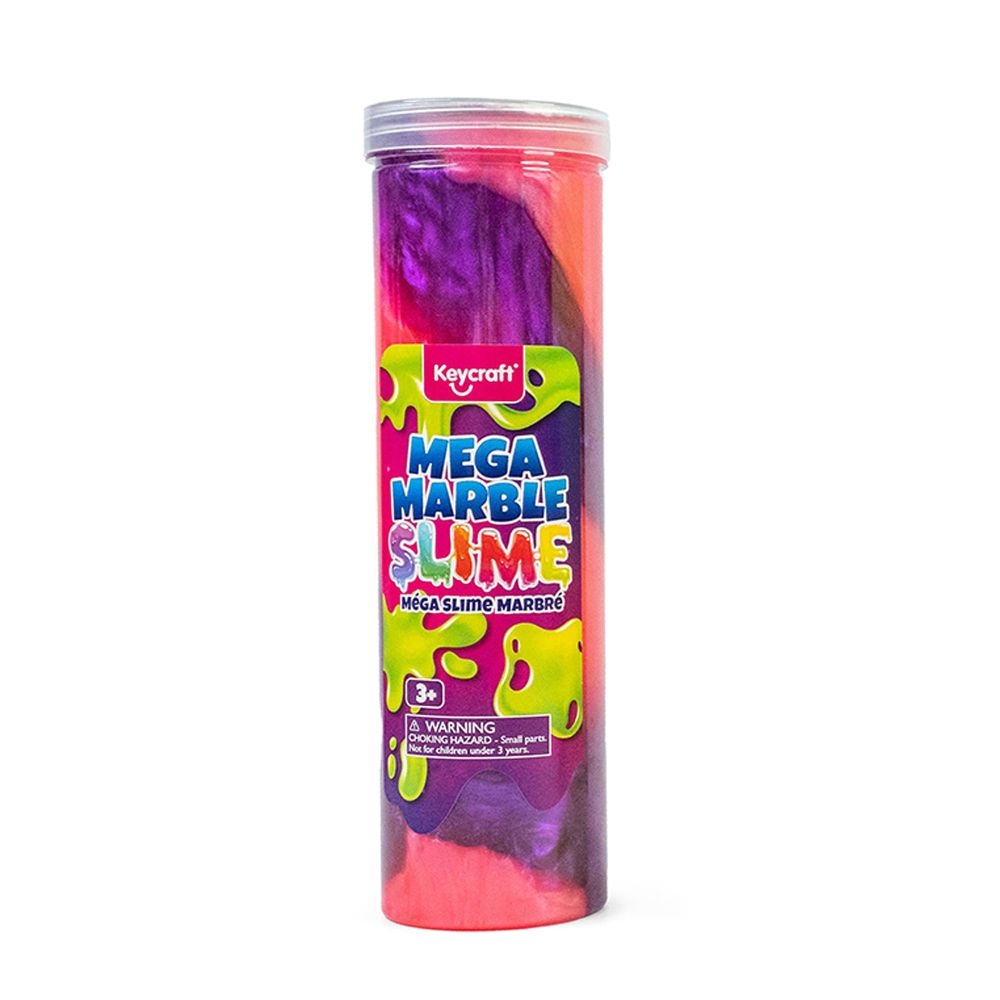 Keycraft Mega Marble Slime Tubes x 1pc Assortment