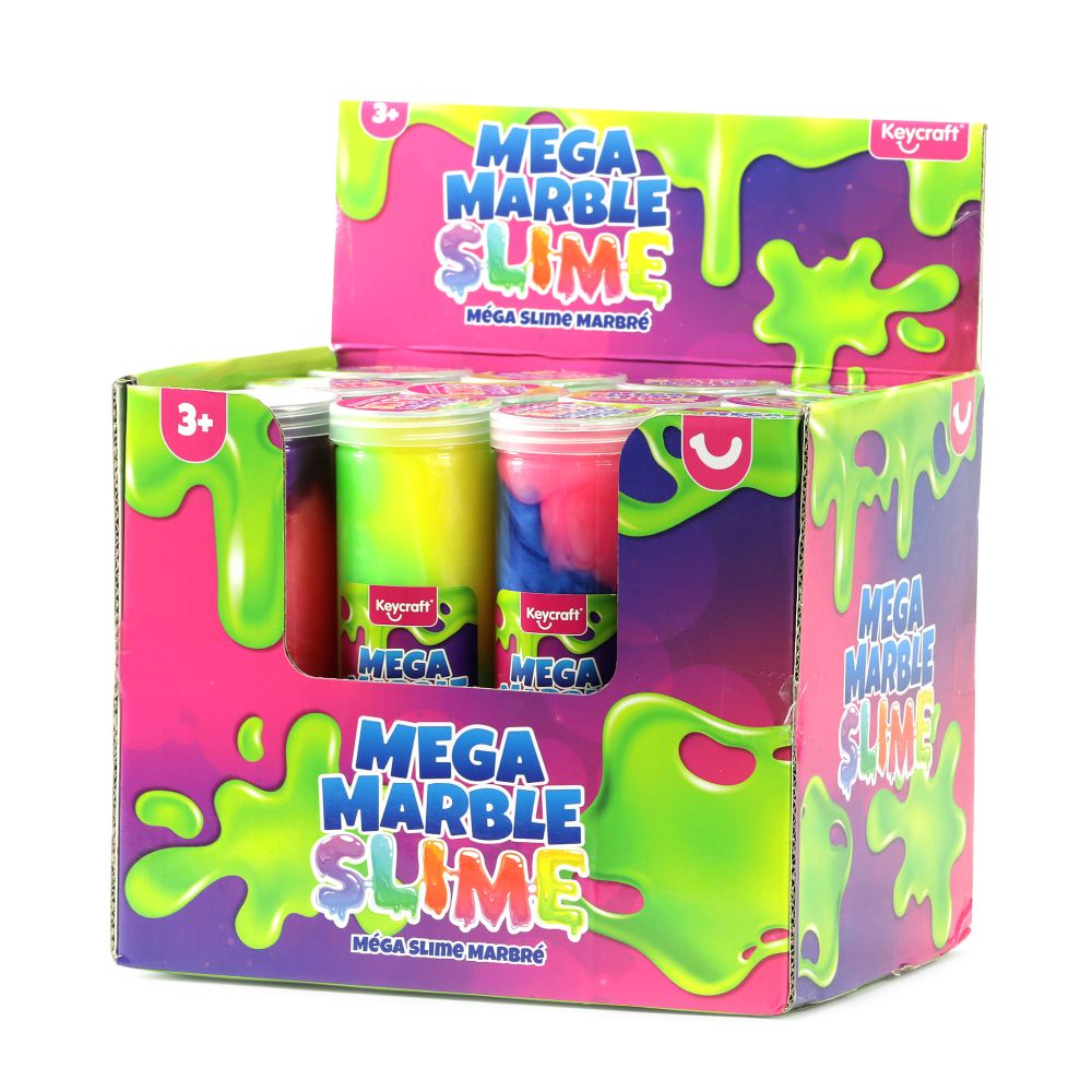 Keycraft Mega Marble Slime Tubes x 1pc Assortment