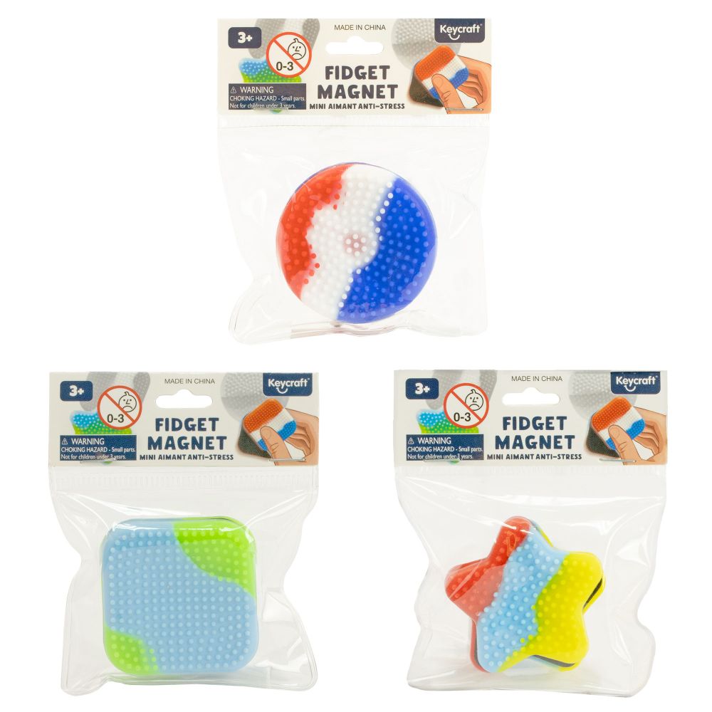 Keycraft Fidget Sensory Magnet x 1pc Assortment