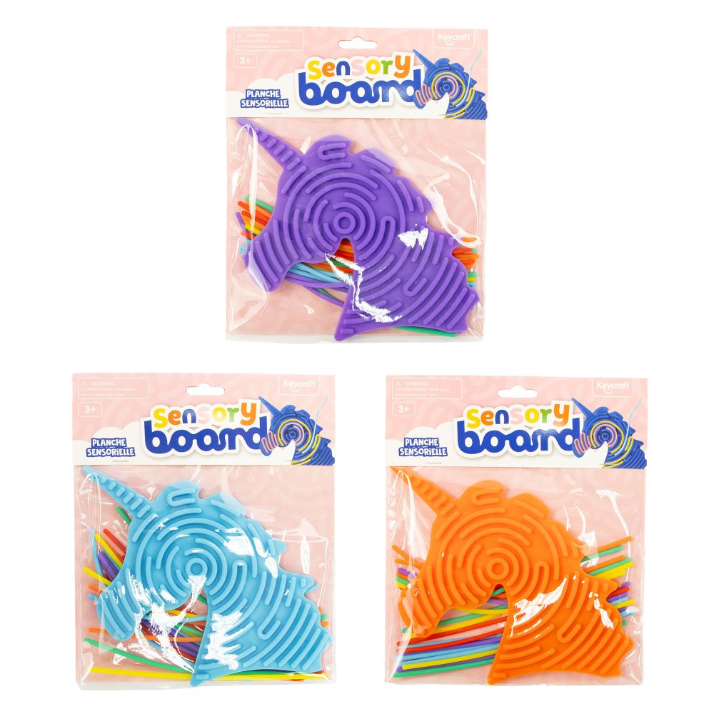 Keycraft Sensory Board Unicorn Toy x 1pc Assortment