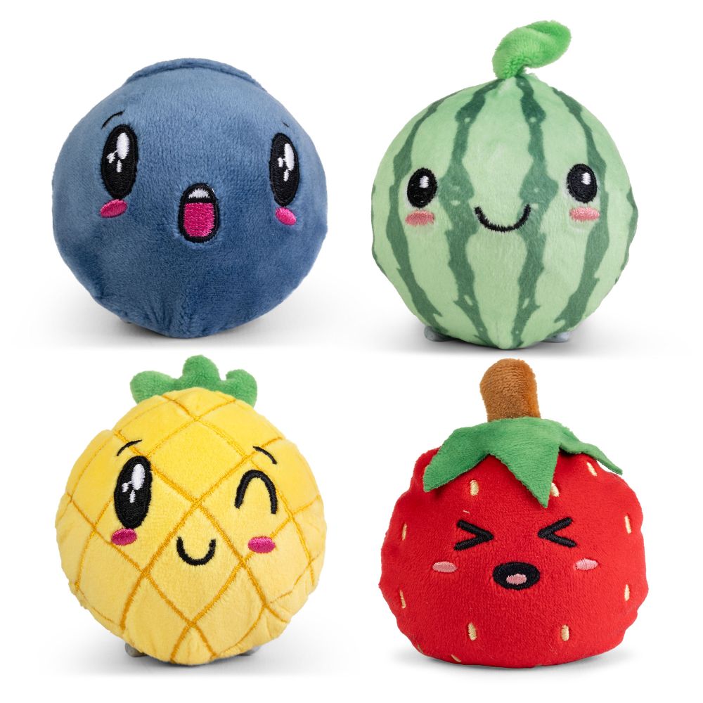 Keycraft - Bouncy Plushies - Fruit x 1pc Assortment