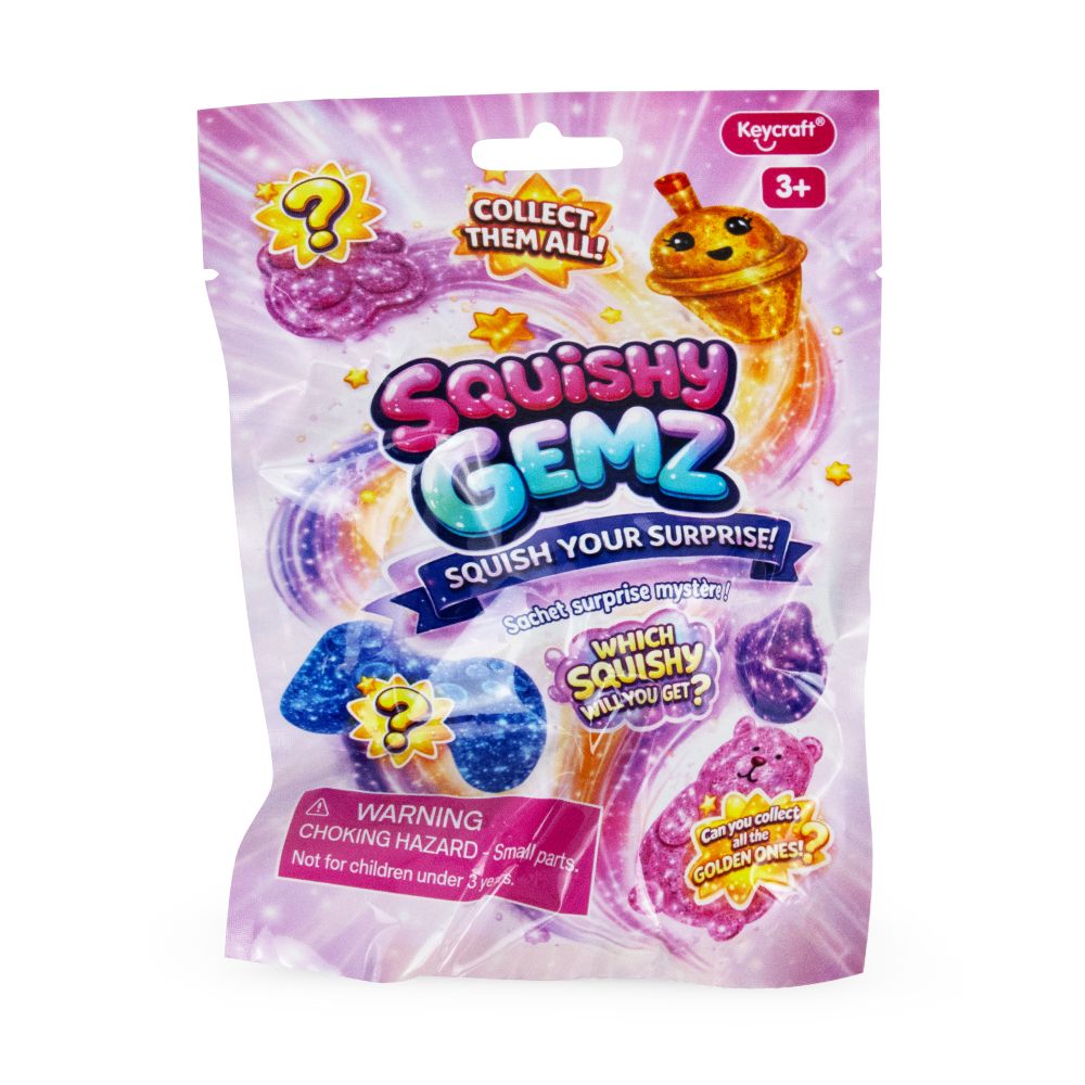 Keycraft - Squishy Gemz - Mystery Toy x 1pc Assortment