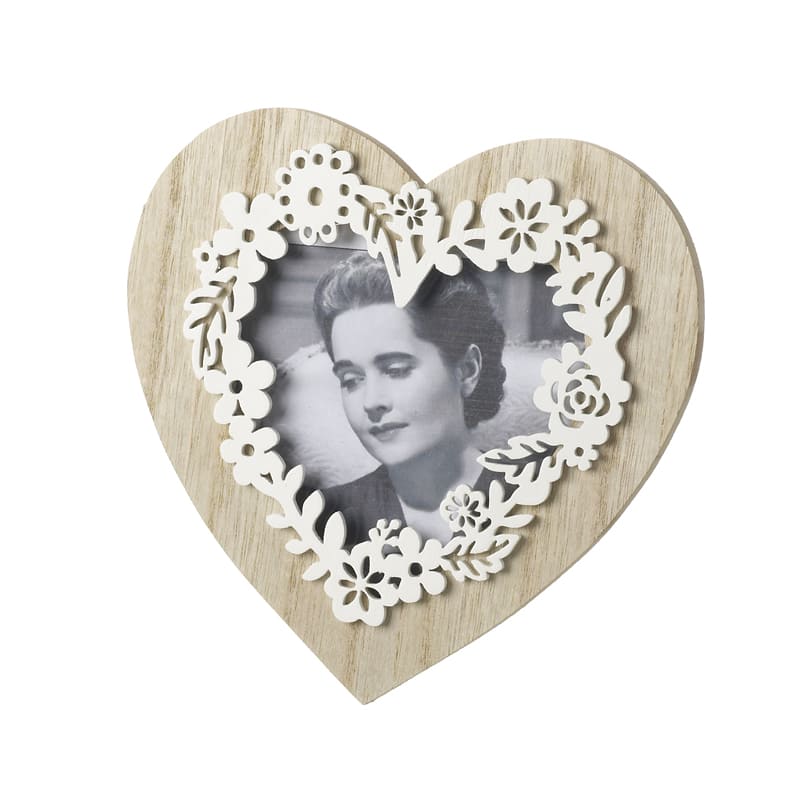 H.S. Heart Shape Photo Frame 10 x 10cm