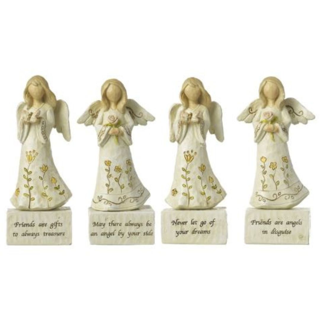 Heaven Sends Angel Figurine With Quote x 1pc Assortment