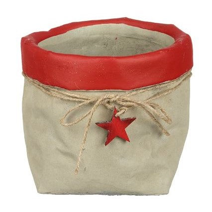 H.S. Christmas Ceramic Pot