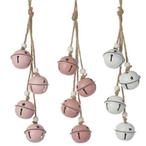 H.S. Christmas Metal Bells x 1pc Assortment