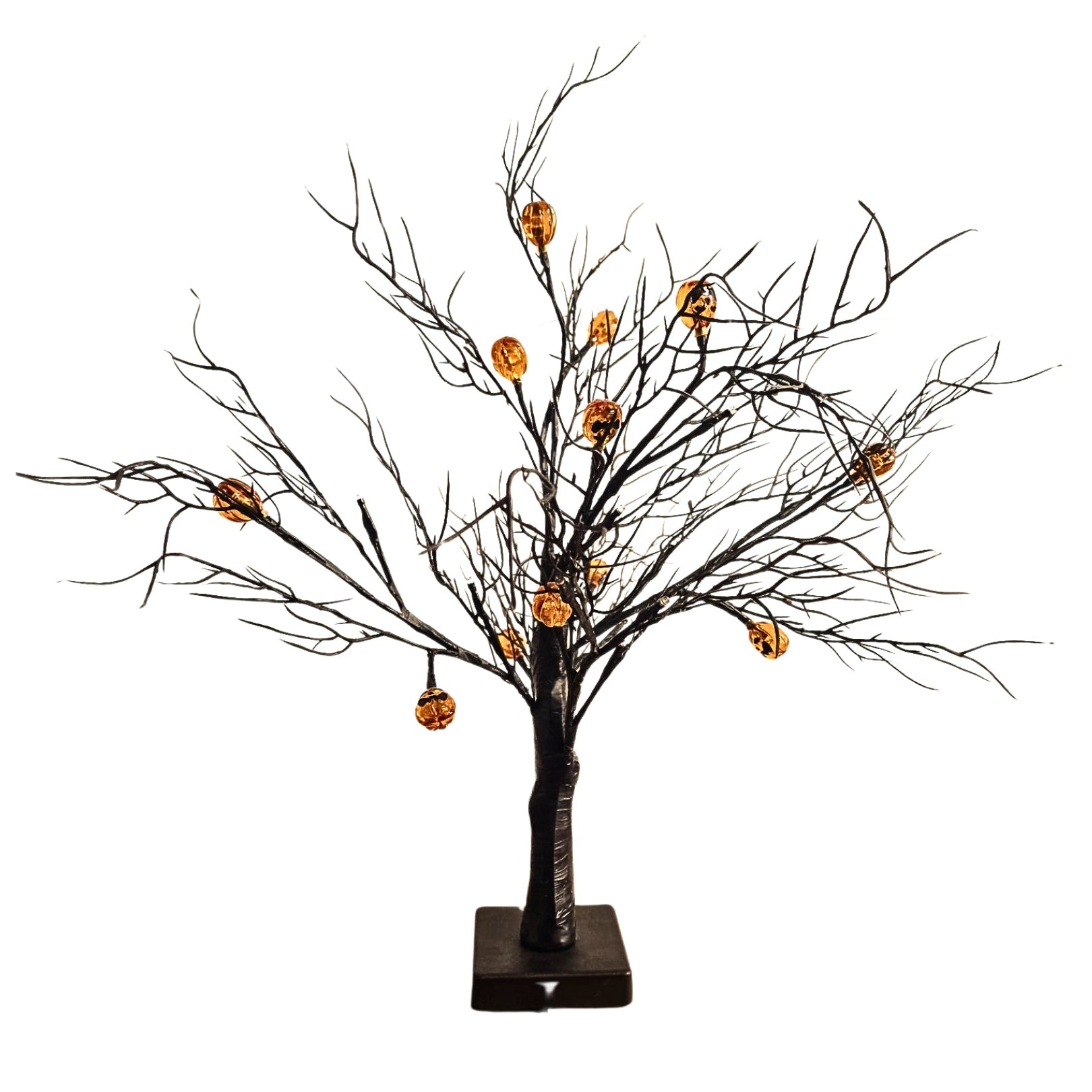 Halloween Light-up Pumpkin Branch Tree 50cm