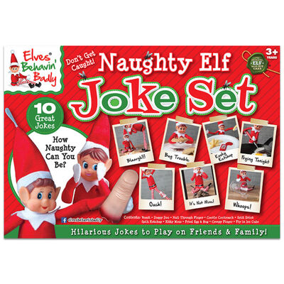 Naughty Elf Jokes Set