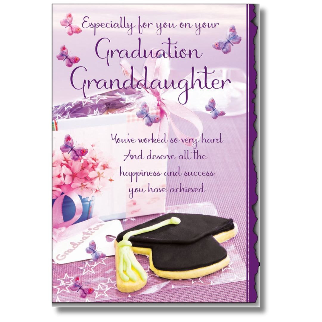 LovingWords Especially For You On Your Graduation Granddaughter - Greeting Card