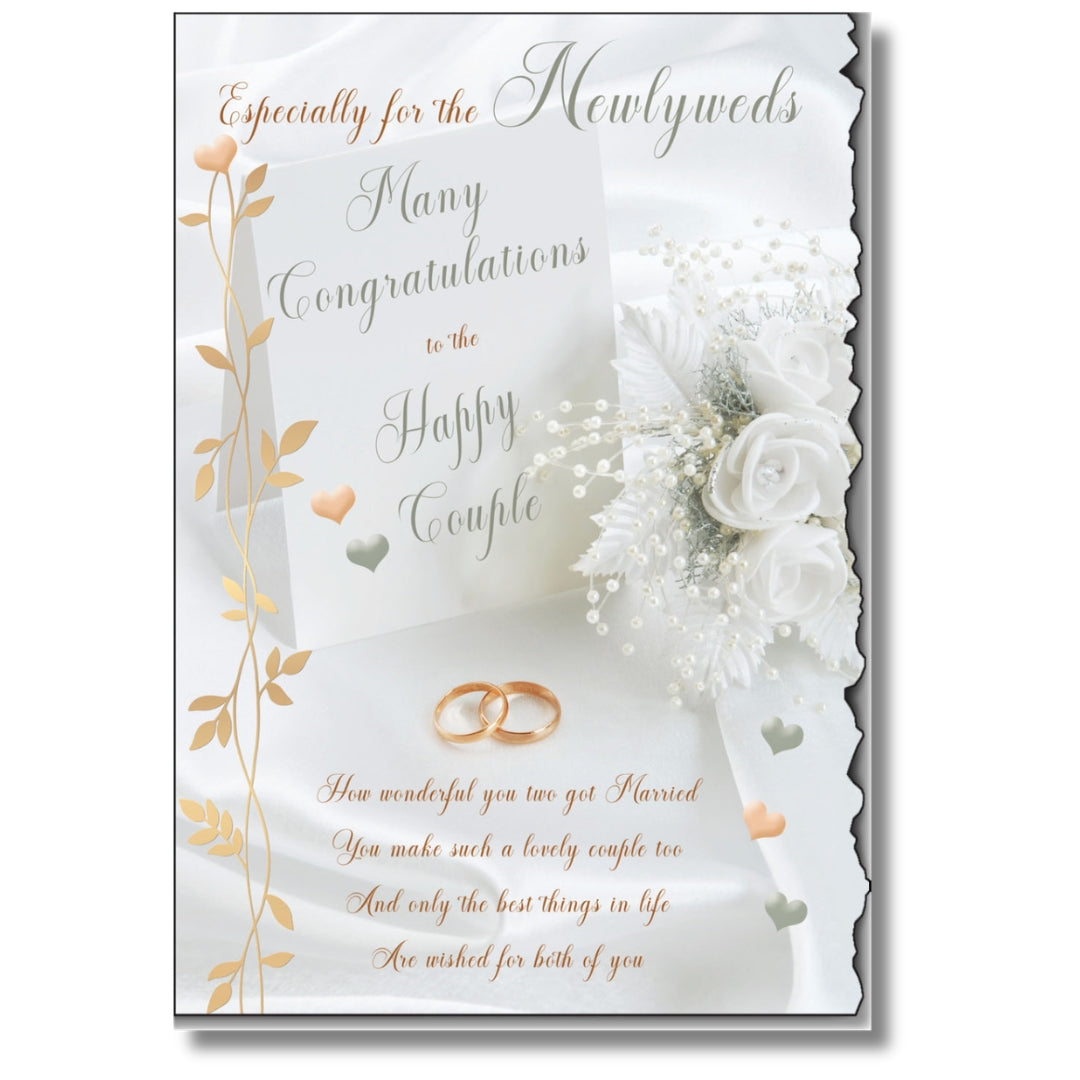 LovingWords Especially For The Newlyweds - Greeting Card