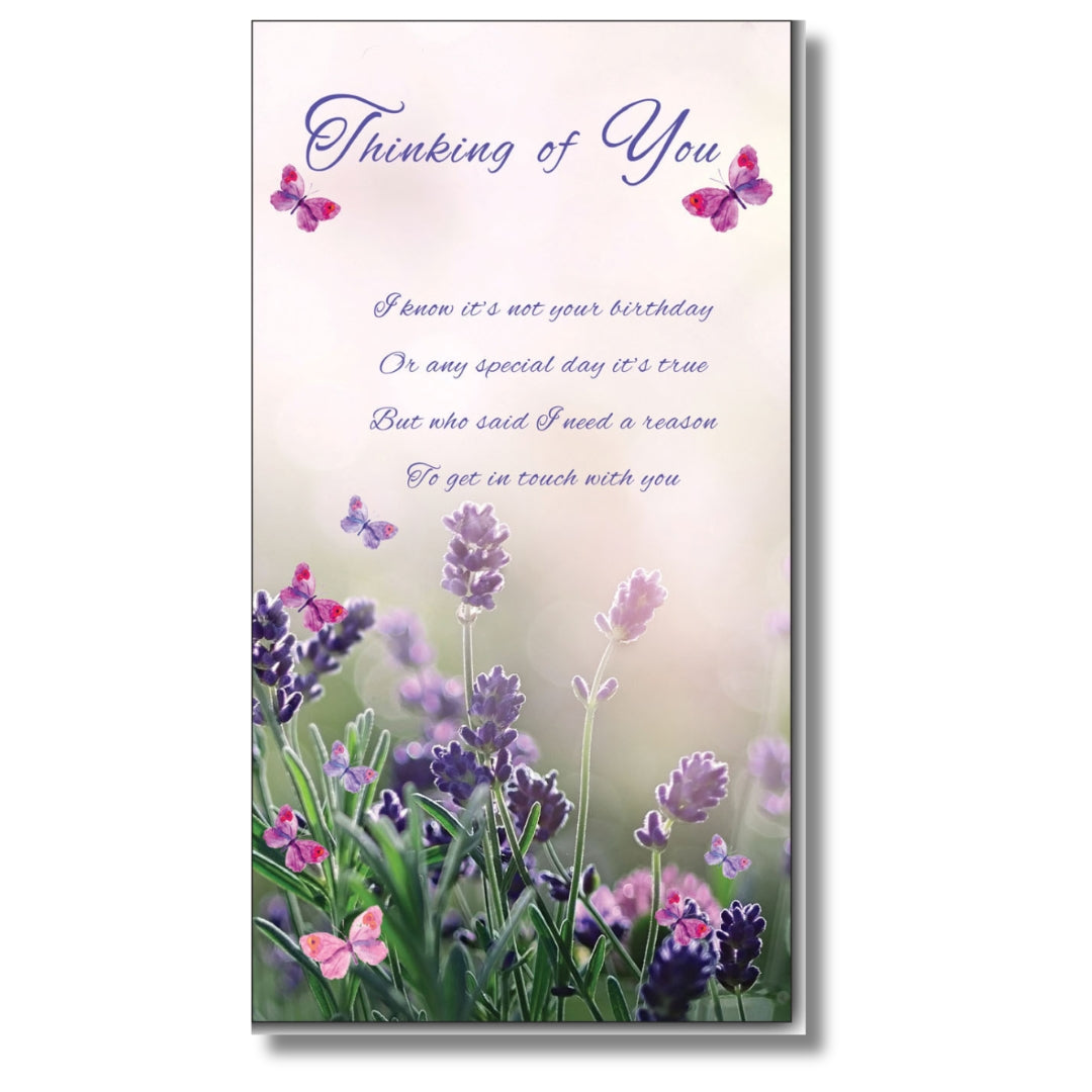 LovingWords Thinking Of You - Greeting Card