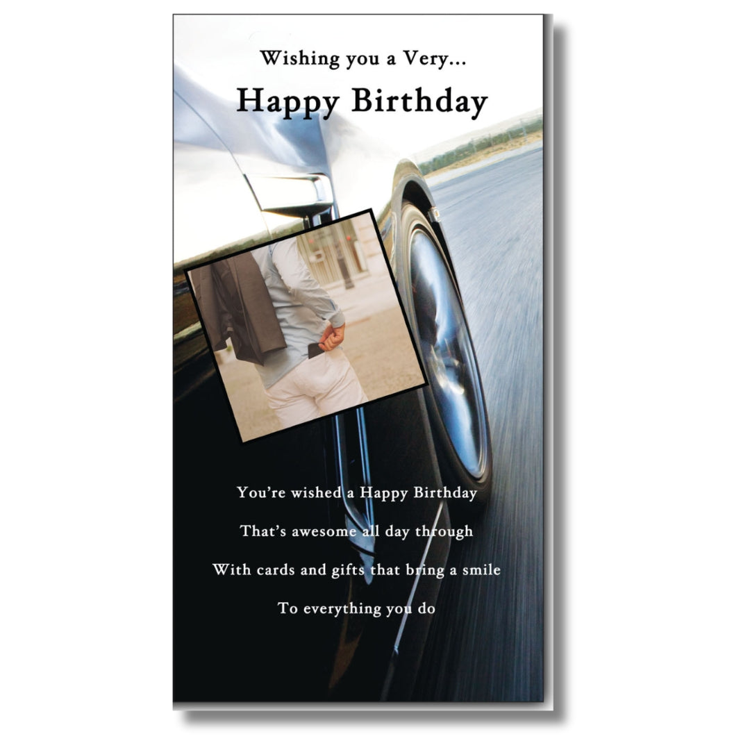 LovingWords Wishing You A Very... Happy Birthday - Greeting Card