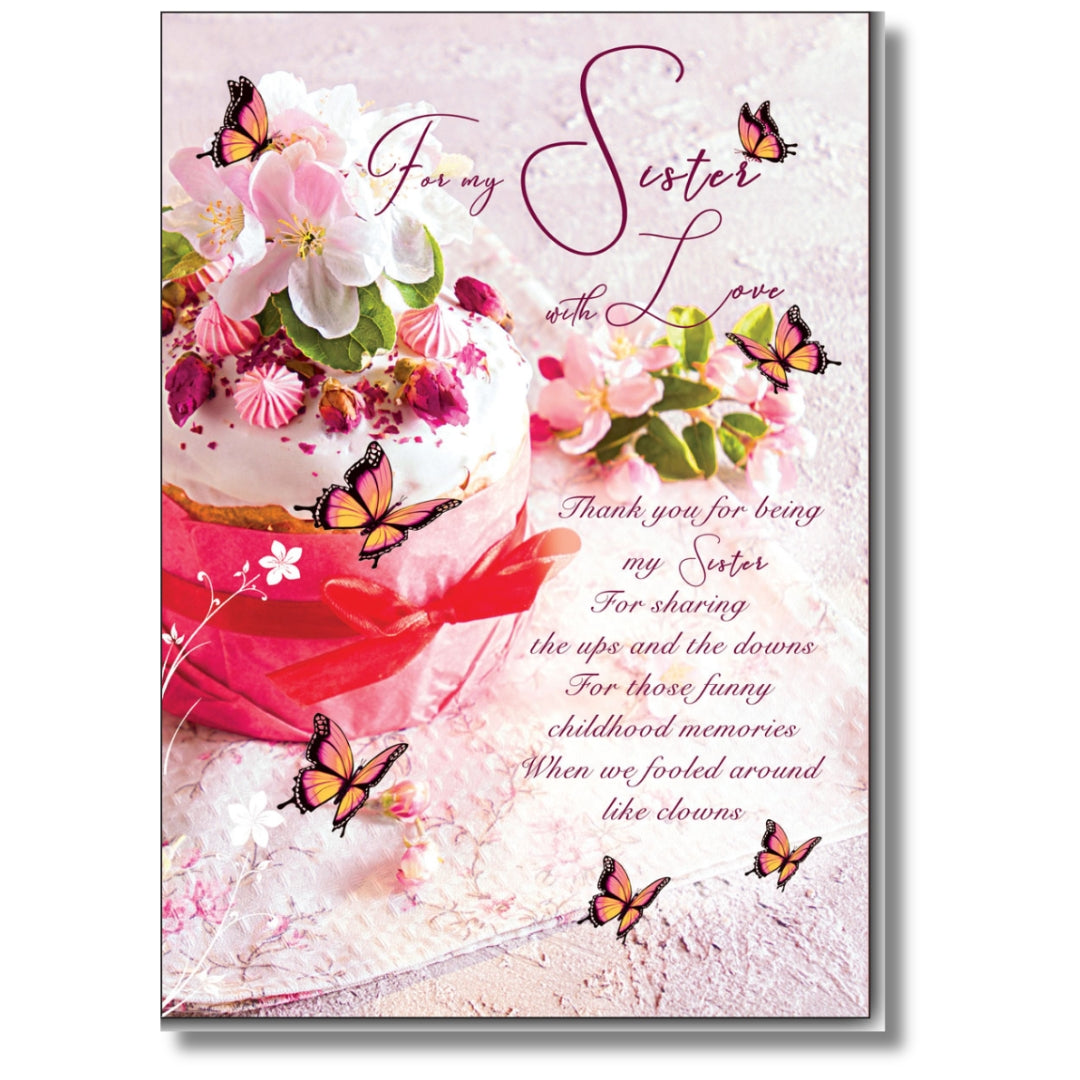 LovingWords For My Sister-In-Law - Greeting Card