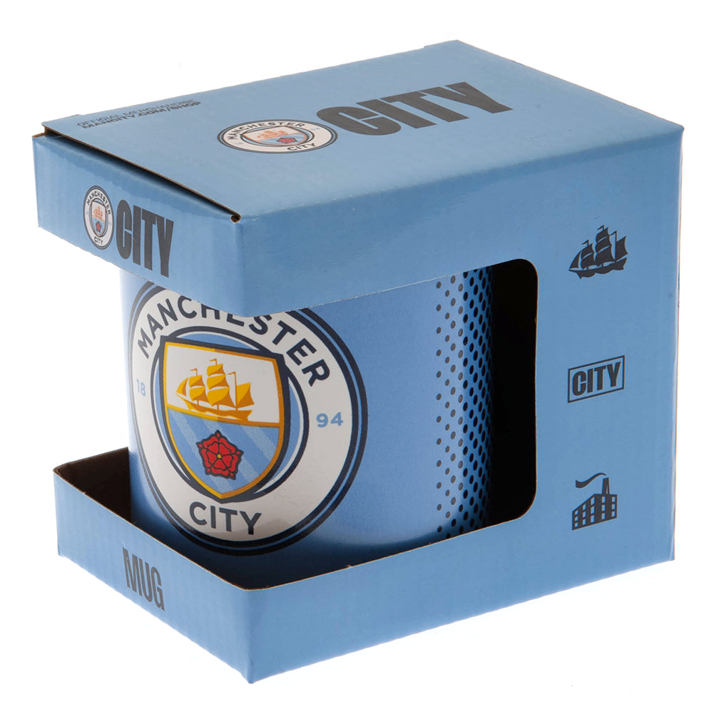 Manchester City FC Ceramic Mug 325ml - Halftone