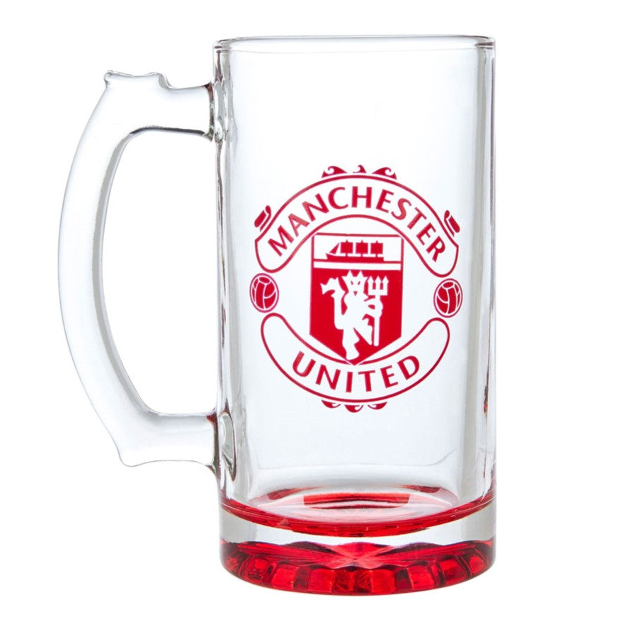 Manchester United Pint Glass In The Gift Box