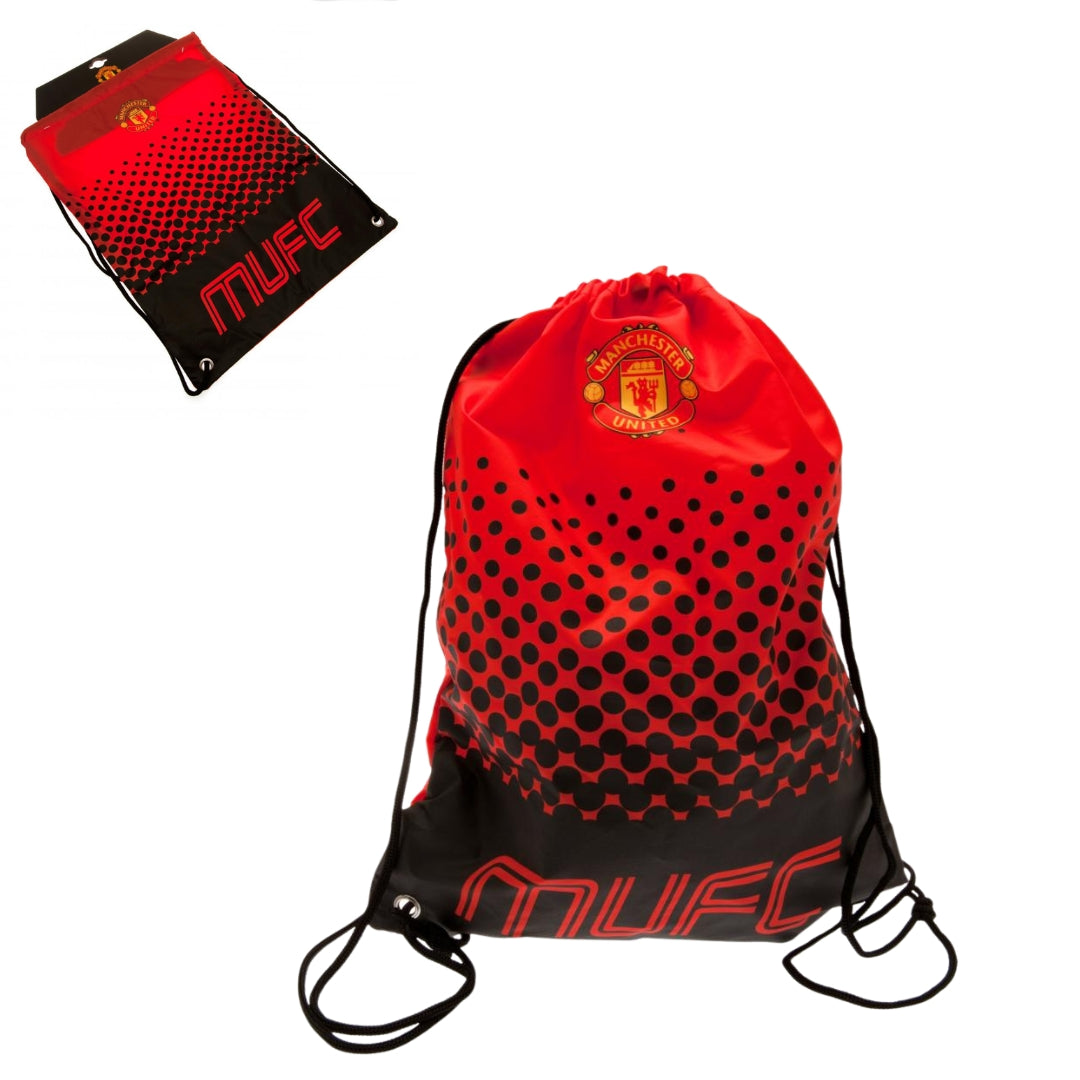 Manchester United FC Gym Bag 44 x 33cm - Fade