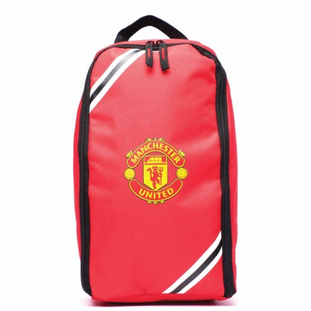 Manchester United FC Core Stripe Boot Bag 42 x 20cm
