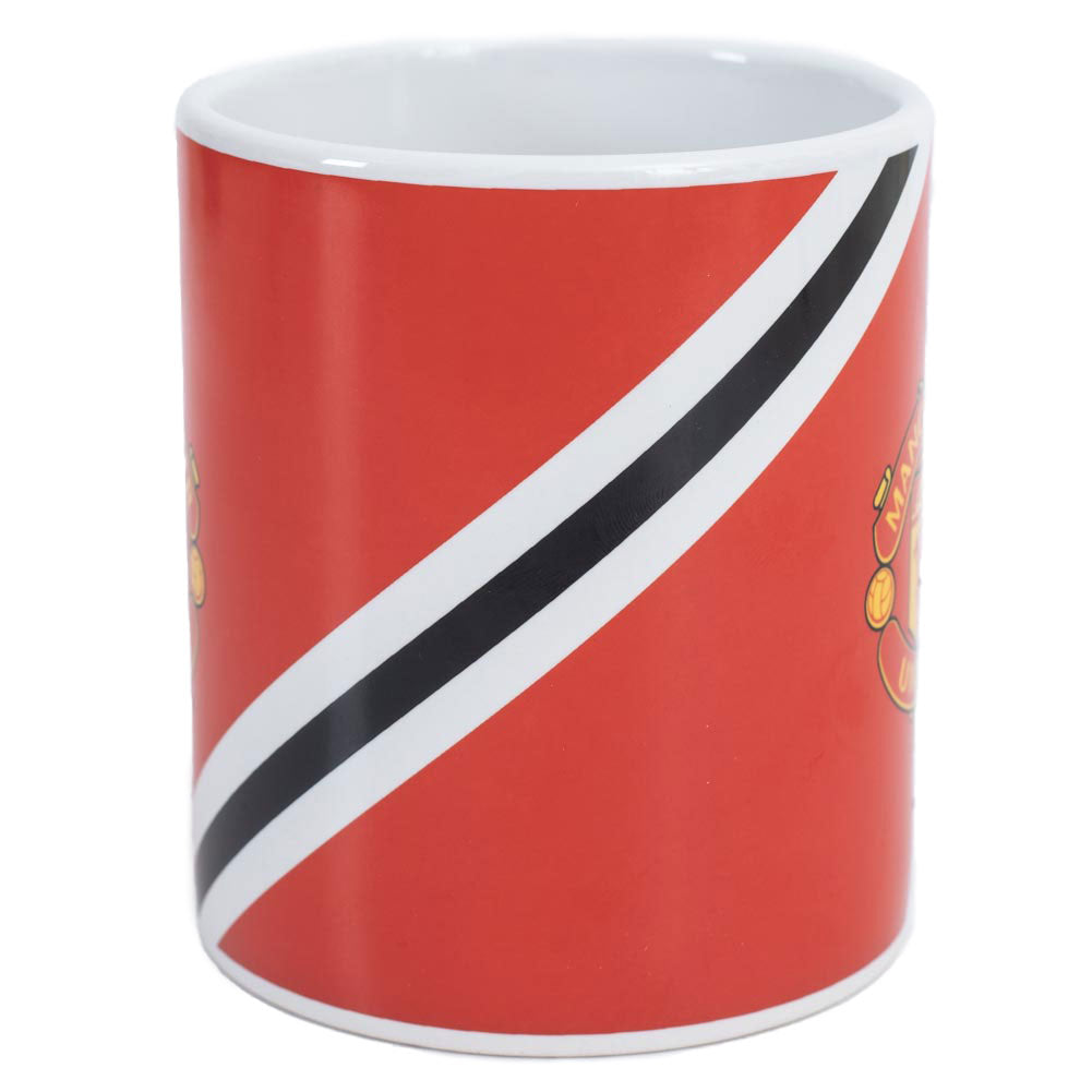 Manchester United FC Ceramic Mug 325ml - Stripe