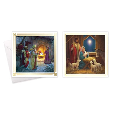 Tallon Nativity A Box Of 10 Christmas Cards