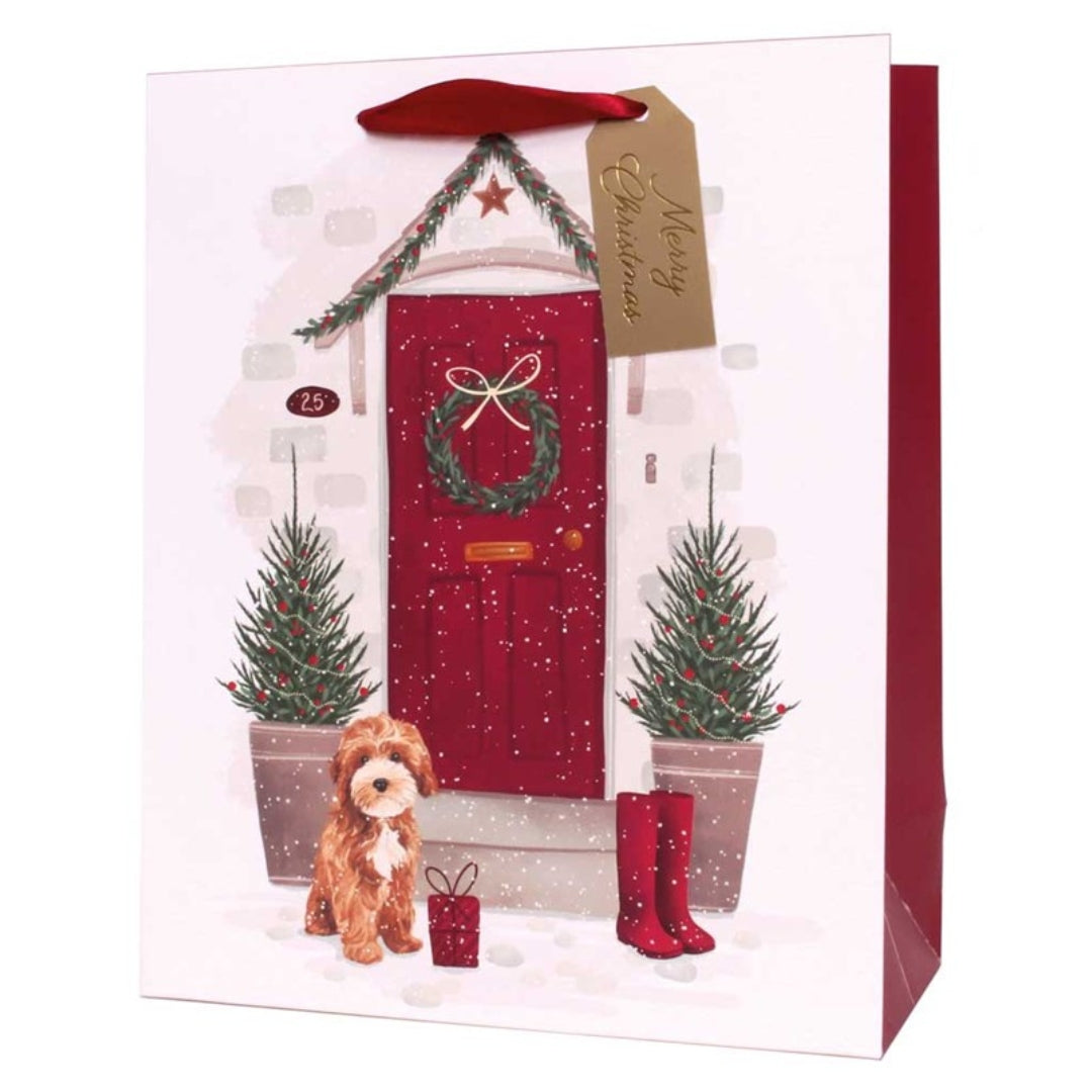 Tallon Christmas Bag Small 23 x 18cm - Xmas Door