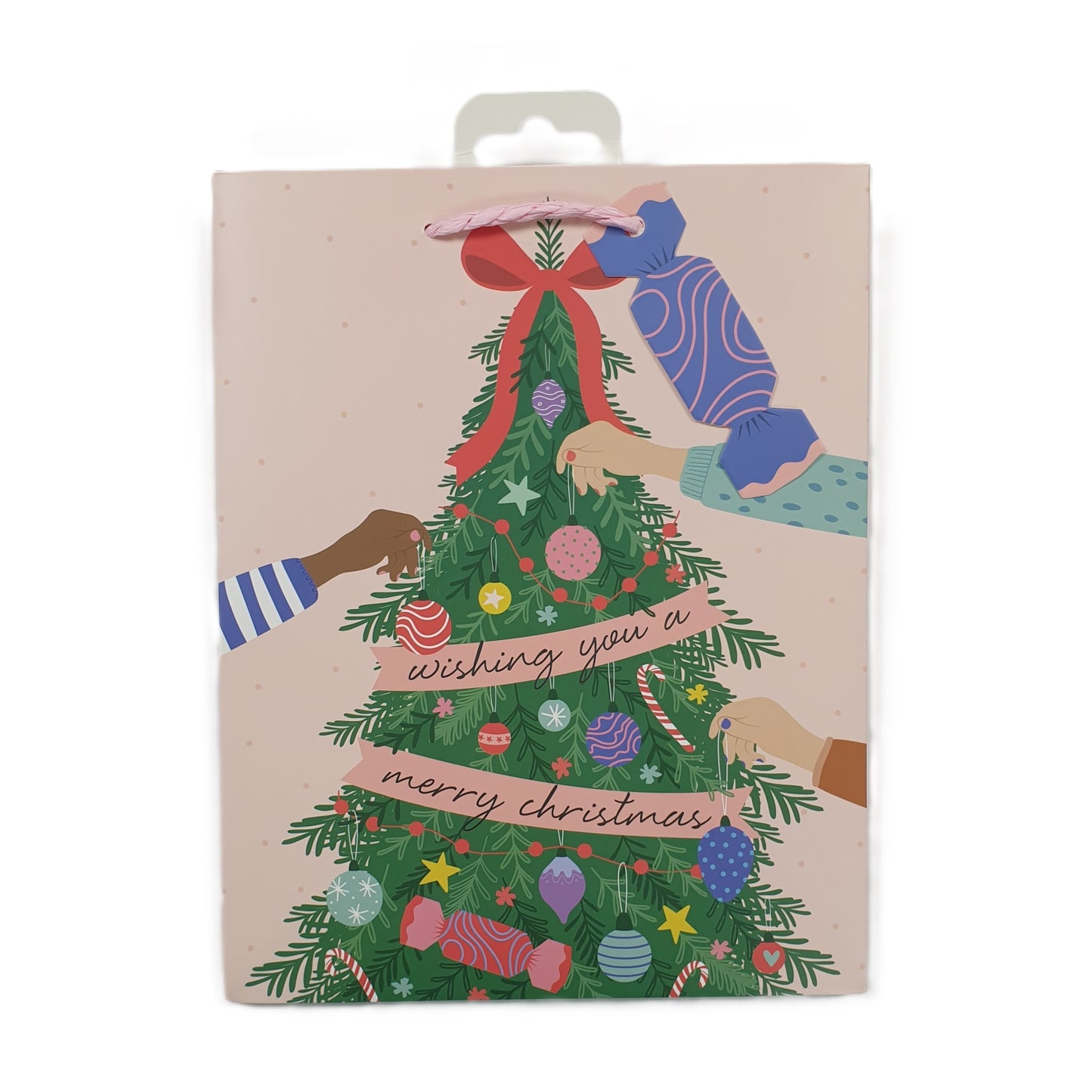 Tallon Christmas Gift Bag Big 44 x 32cm Christmas Tree