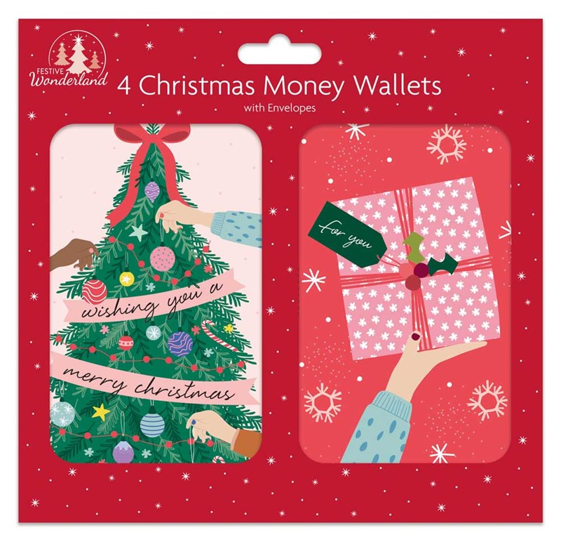 Tallon 4 Christmas Money Wallet - Contemp