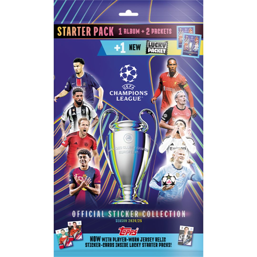 Topps 2024/25 UEFA Champions League Starter Pack