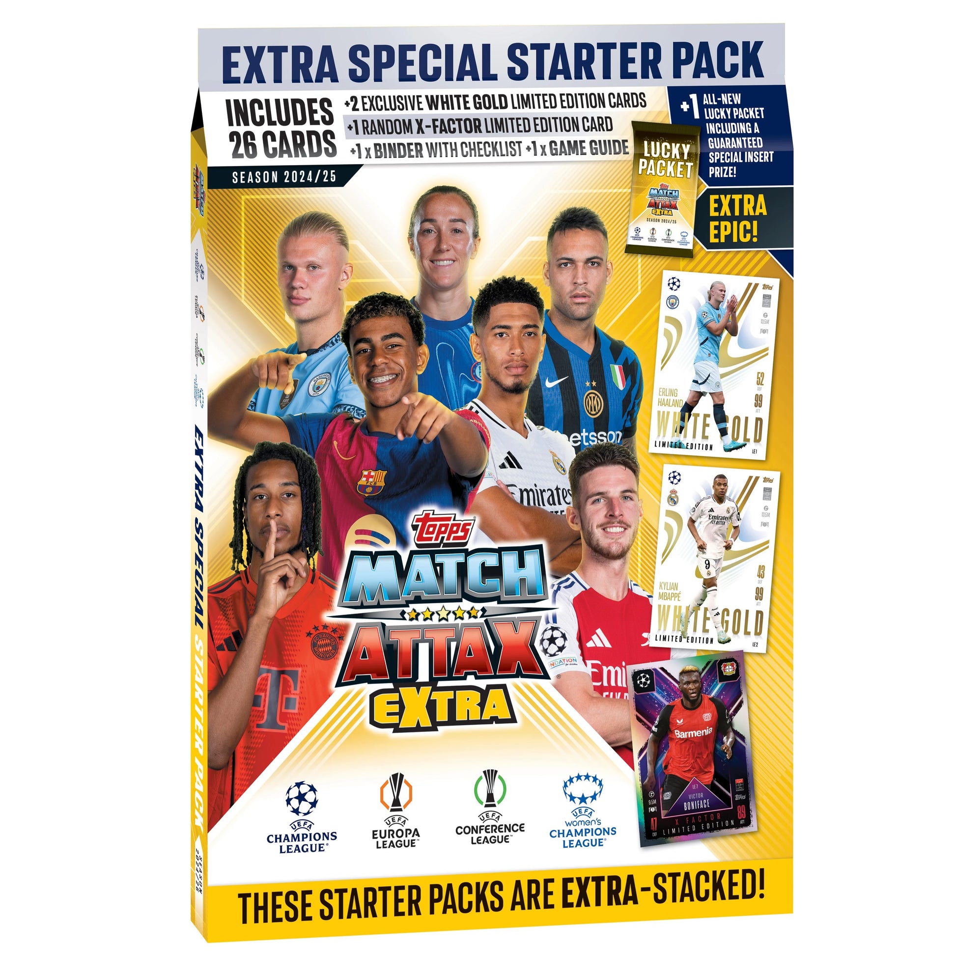 Topps 2024/25 UEFA Match Attax Extra Starter Pack