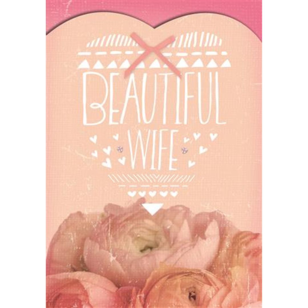 Beautiful Wife' Greeting Card