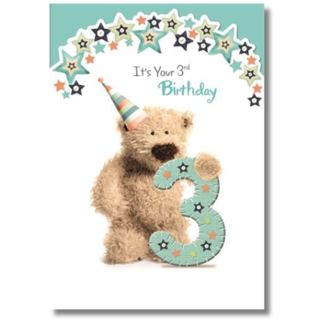 Hallmark It's Your 3rd Birthday - Greeting Card