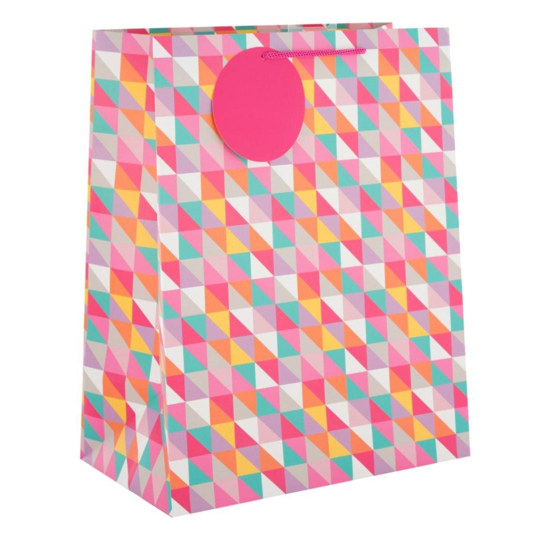 Hallmark Gift Bag Small 24.5 x 19.5cm - Geometric