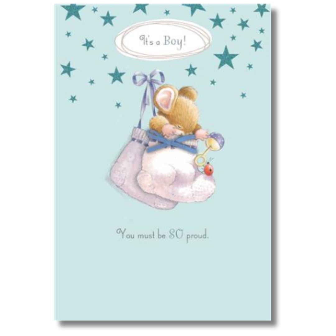 Hallmark It's A Boy - Greeting Card