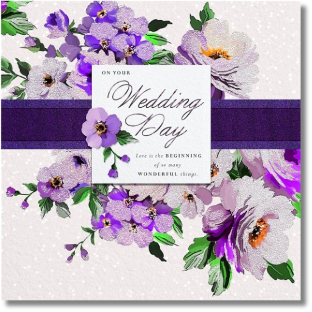 Hallmark On Your Wedding Day - Greeting Card