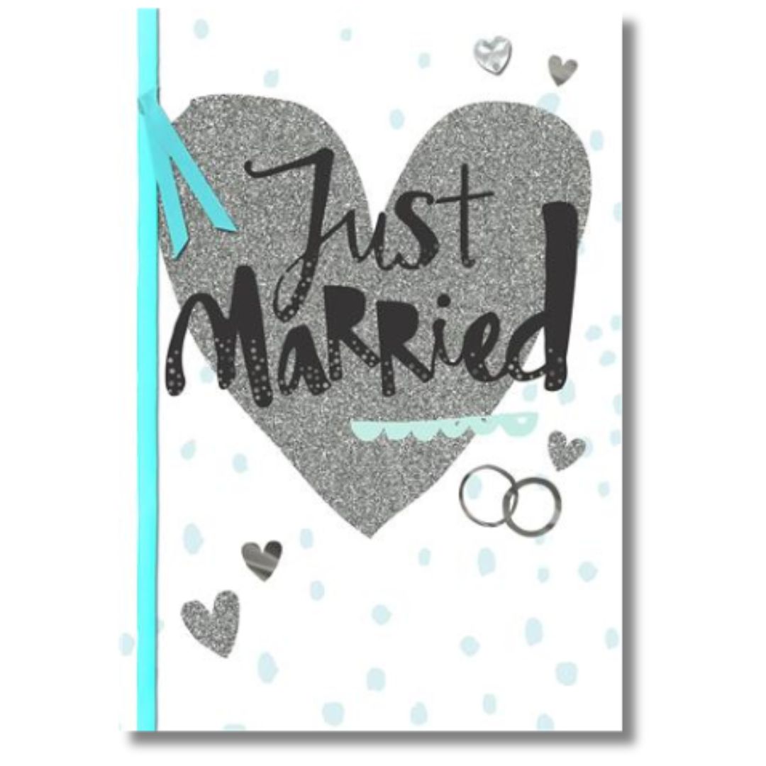 Hallmark Just Married - Greeting Card