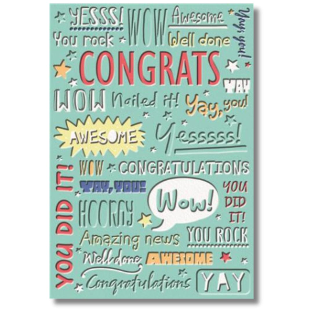 Hallmark Congrats - Greeting Card