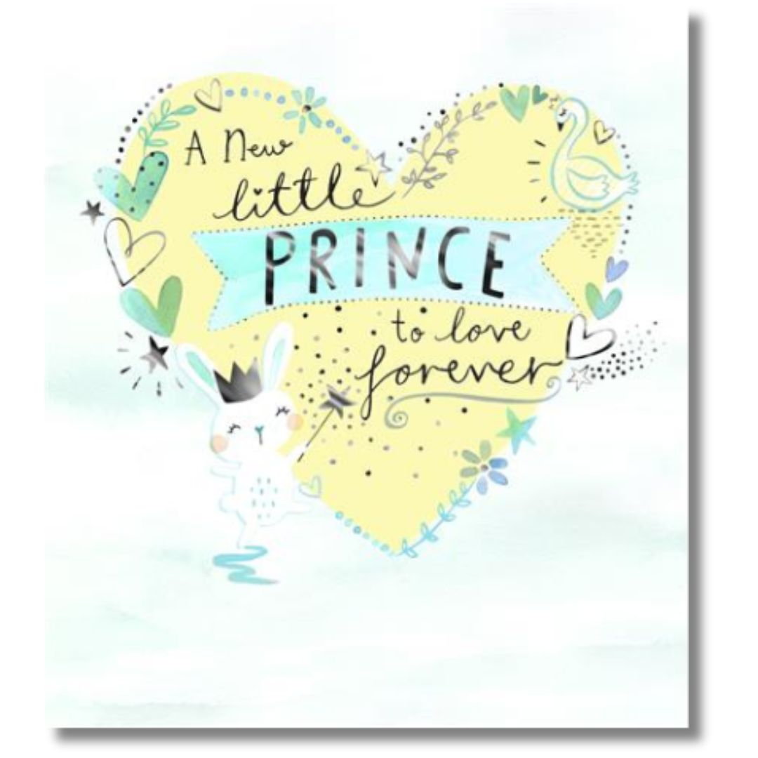 Hallmark A New Little Prince - Greeting Card