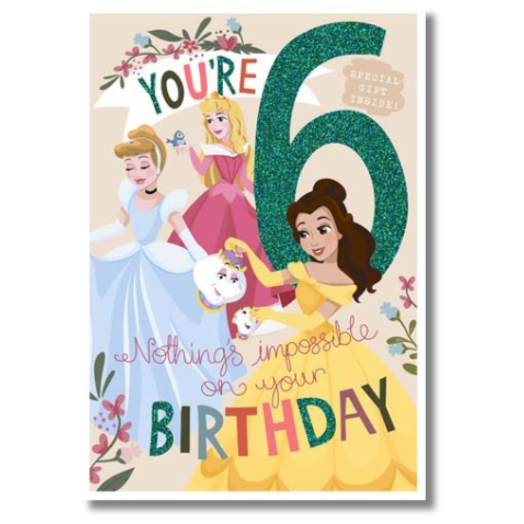 Hallmark You're 6 - Greeting Card